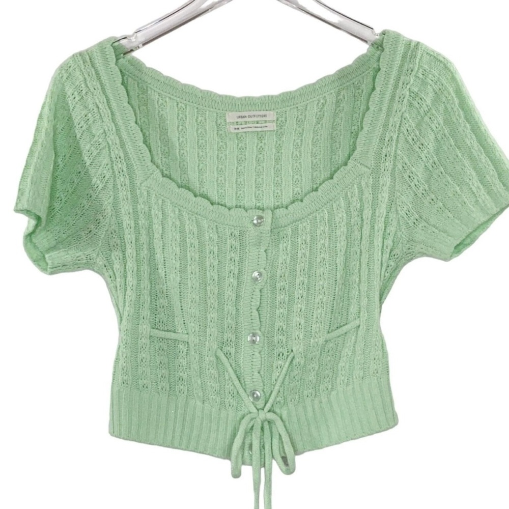 Urban Outfitters Green Knit Women's Top